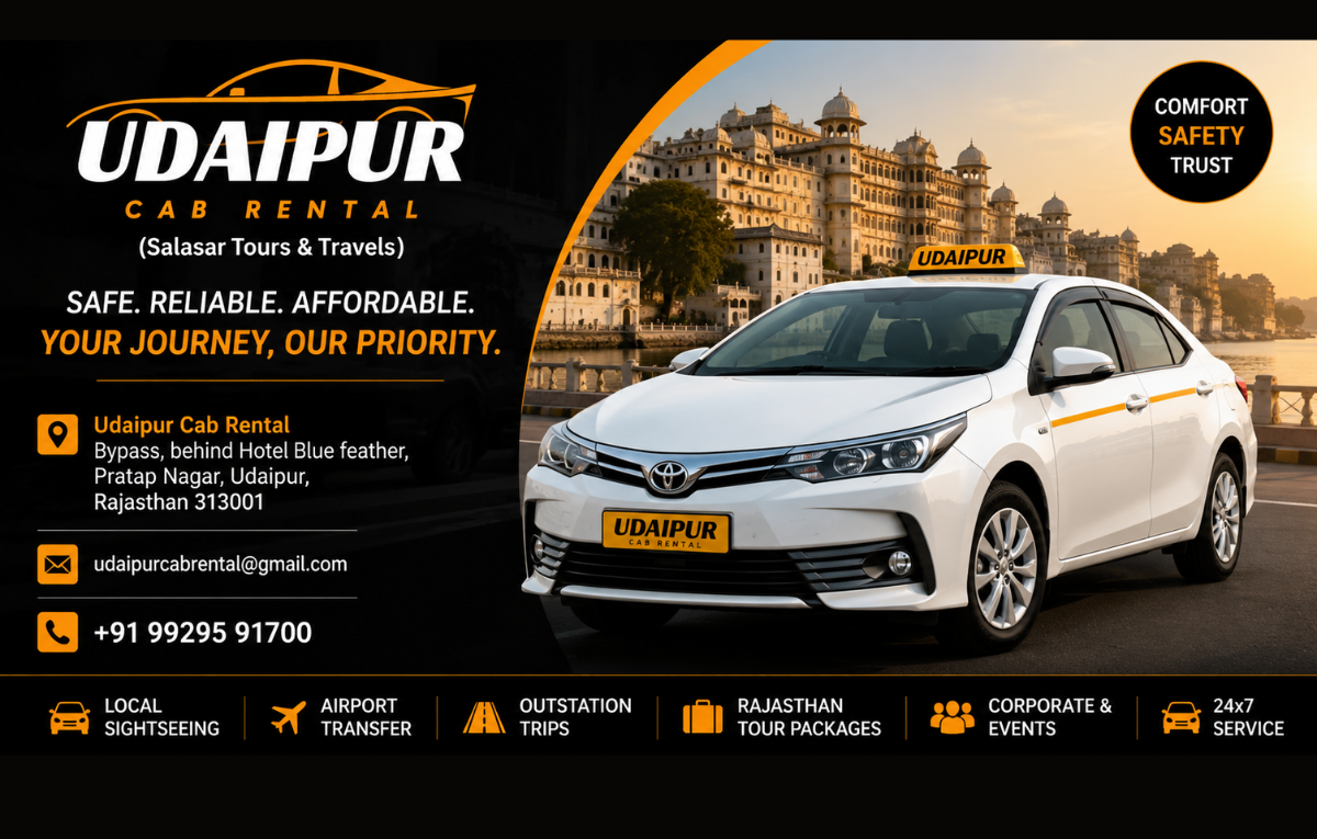 Udaipur Cab Rental