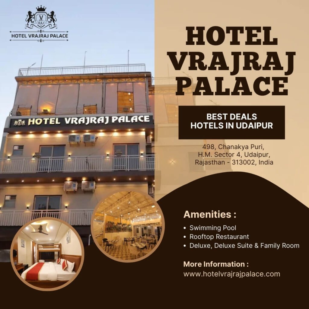 Best Deals Hotels Udaipur  Hotel Vrajraj Palace